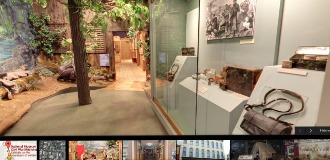 A screen shot of the digital tour of the National Museum of Civil War Medicine