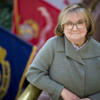 Colonel Laura Ruse Brosch, PhD RN, US Army Retired, recipient of the 2015 Letterman Award, is distinguished by her tireless work for the rights and well-being of patients. Image courtesy of the Frederick News Post.