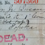 Close Up image of Bedor pension file, courtesy of Ashley Bowen-Murphy
