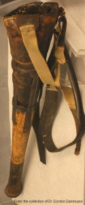 A stiff pegleg like the one Hanger disliked