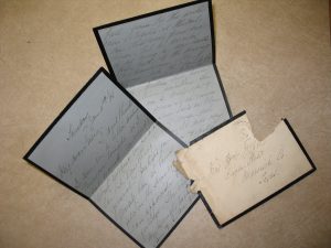 Mourning Stationary, Courtesy of the University of Texas at San Antonia Archives