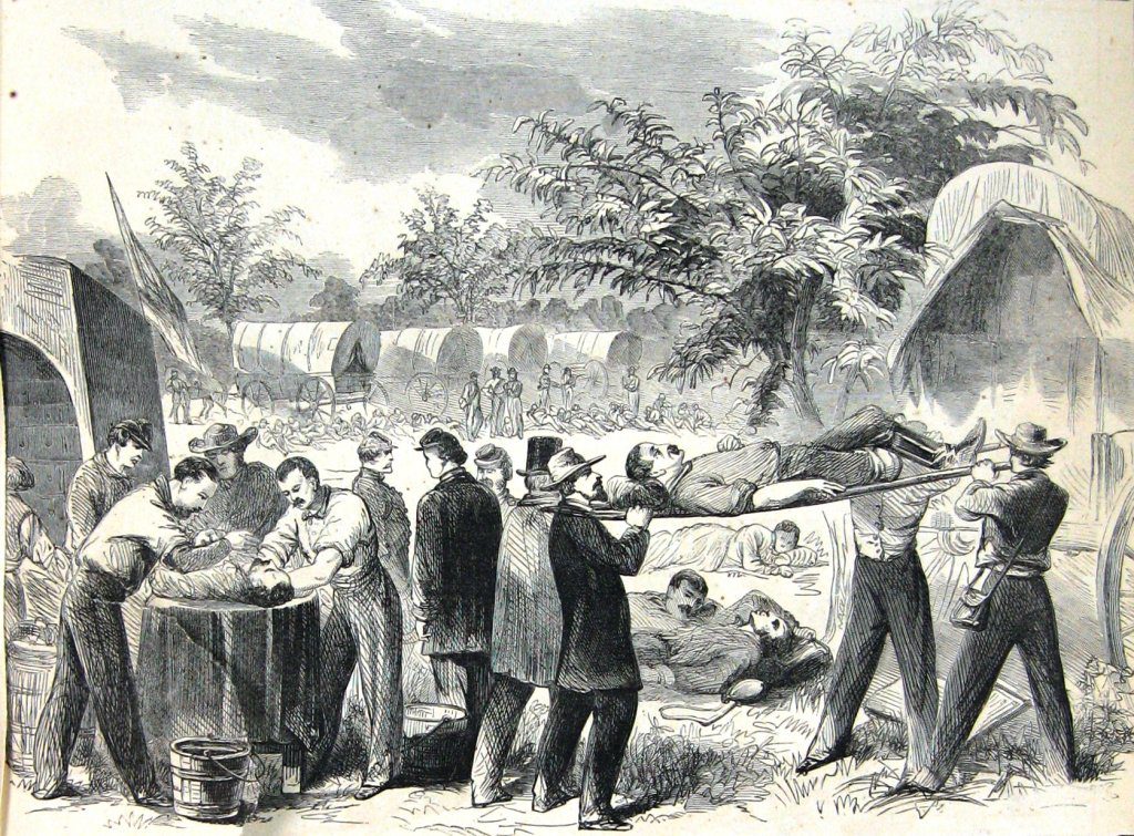 Amputation Demonstration at the Pry House Field Hospital Museum