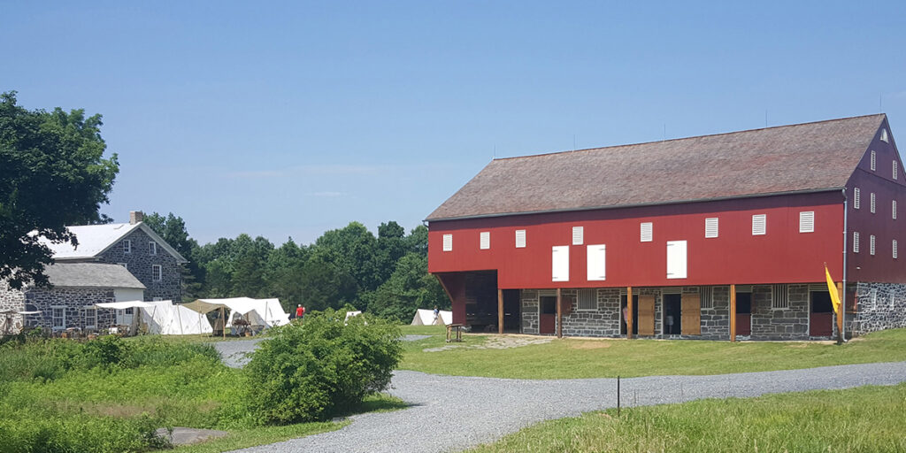 The George Spangler Farm in Gettysburg. Operated by the Gettysburg Foundation